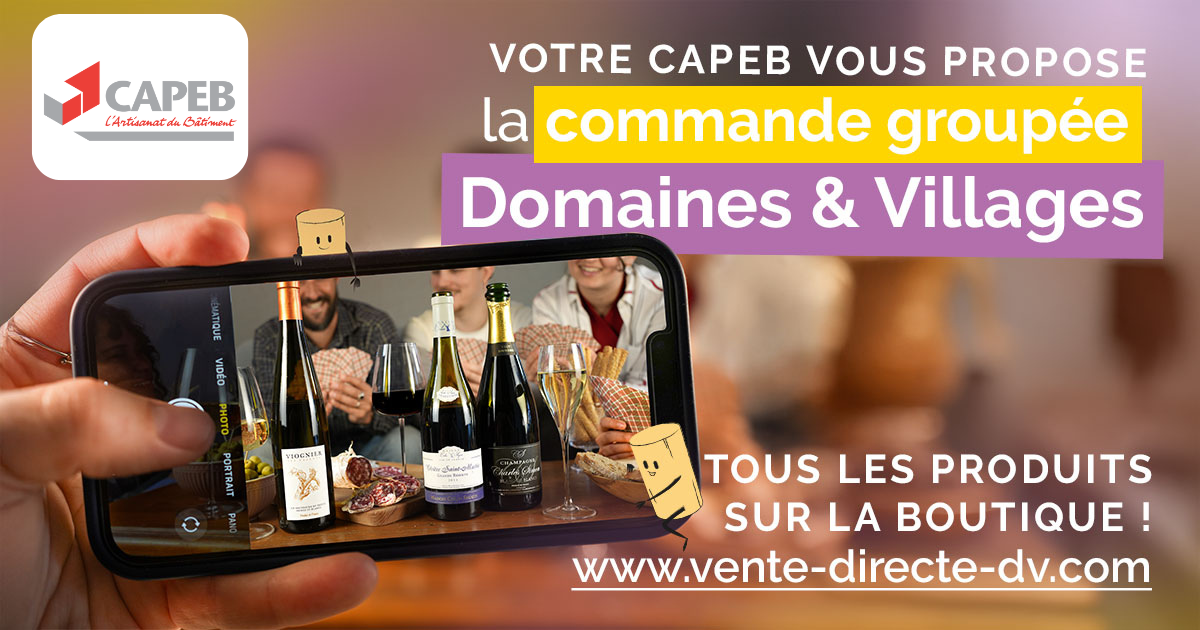 commande groupée domaines et villages